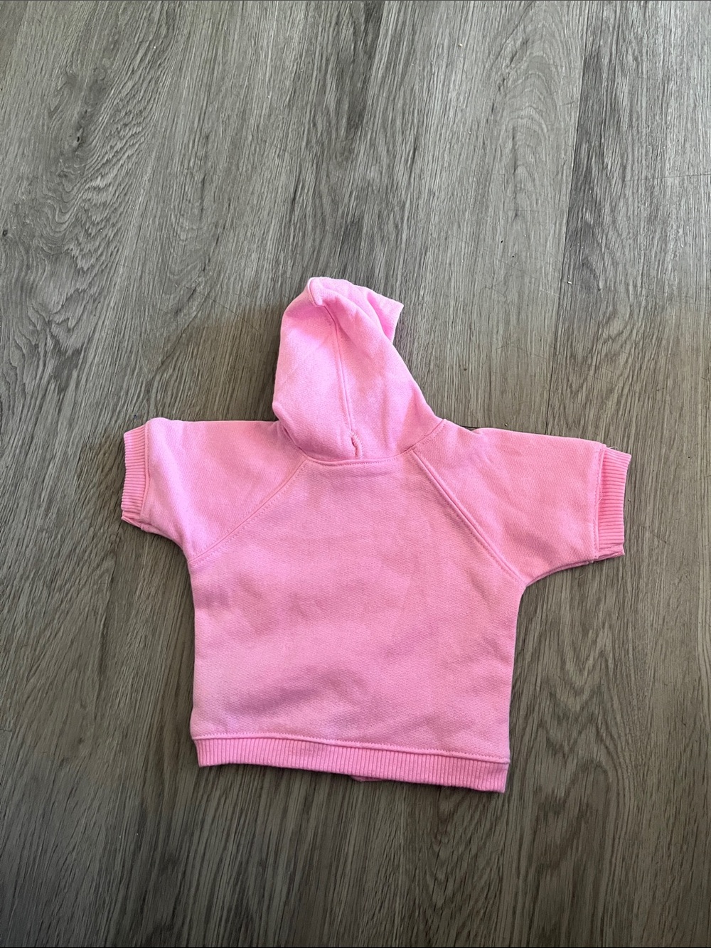 Soft Pink Hooded Dog Tee - Lightweight Puppy Sweatshirt